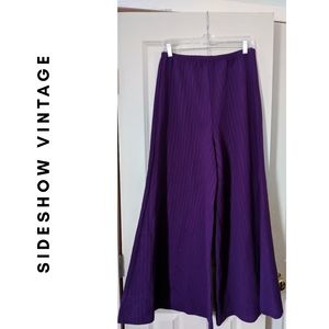 Vintage Purple Palazzo Pants - EUC